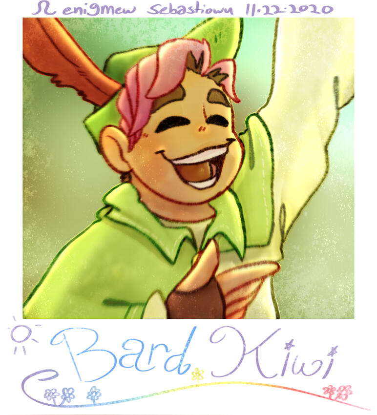 Image of the Bard from Wandersong