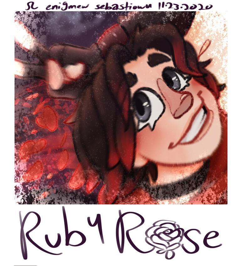 Image of the Ruby Rose from RWBY